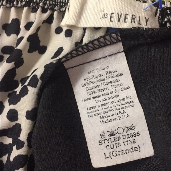 Vintage Everly USA animal print PINUP Sexy spaghetti strap slip dance dress L - Picture 6 of 8